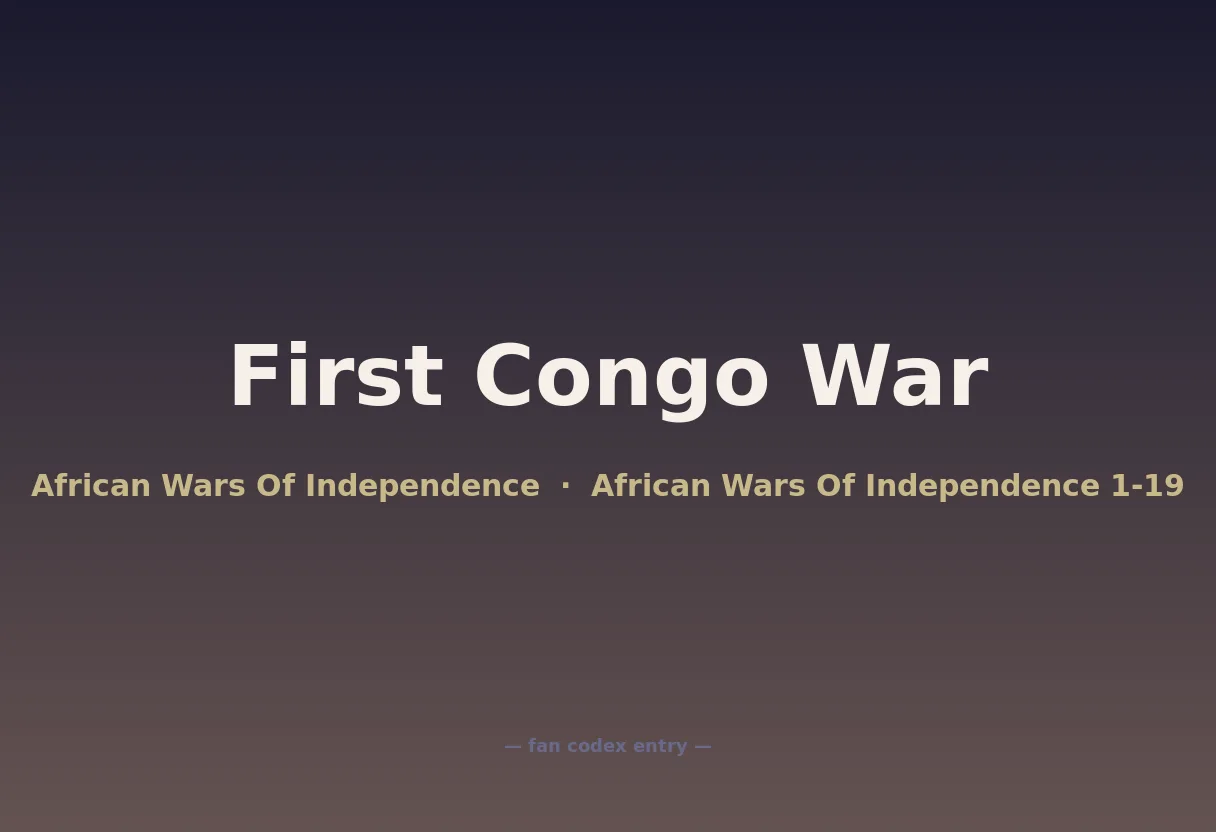 First Congo War