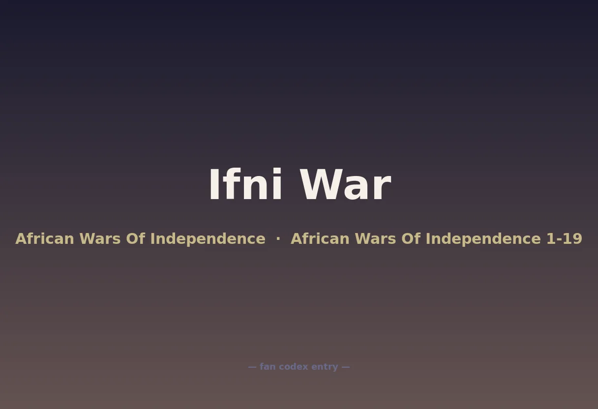 Ifni War